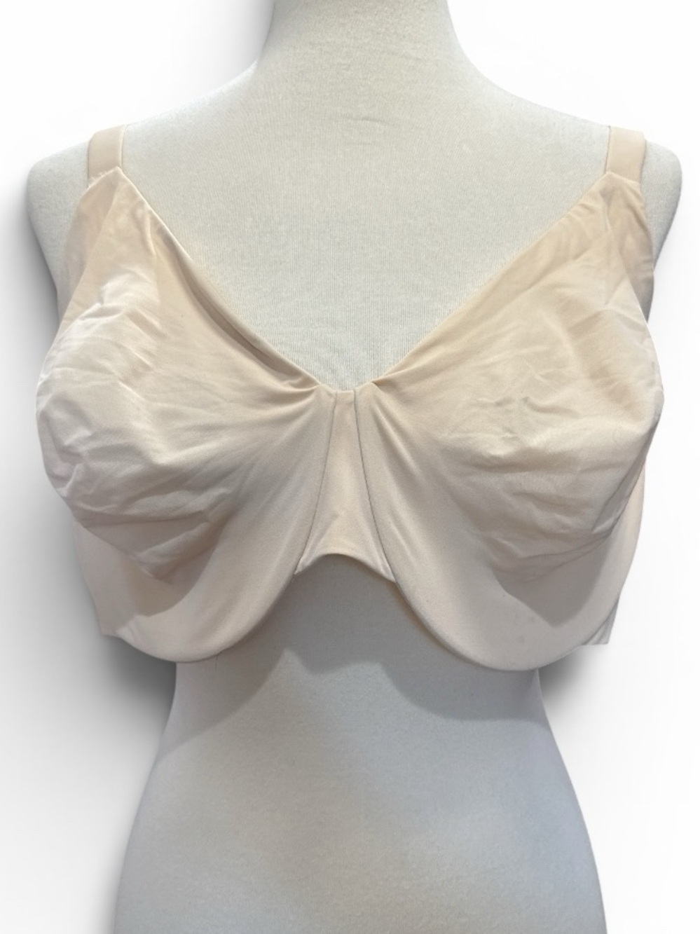 Smoothing Intimates Unlined Full Coverage Bra Sand #607